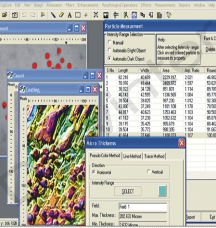 藥品顆粒圖像分析軟件